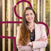 Mitarbeiterin Julia Stirniman unsere Botschafterin für Stoma