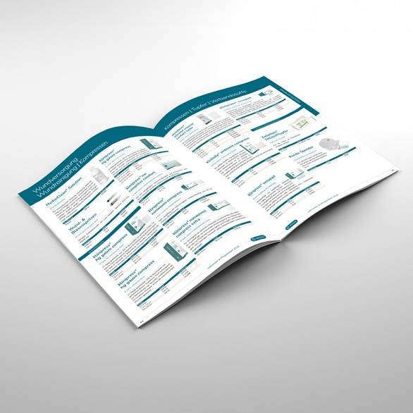 Hilfsmittelkatalog aufgeschlagen