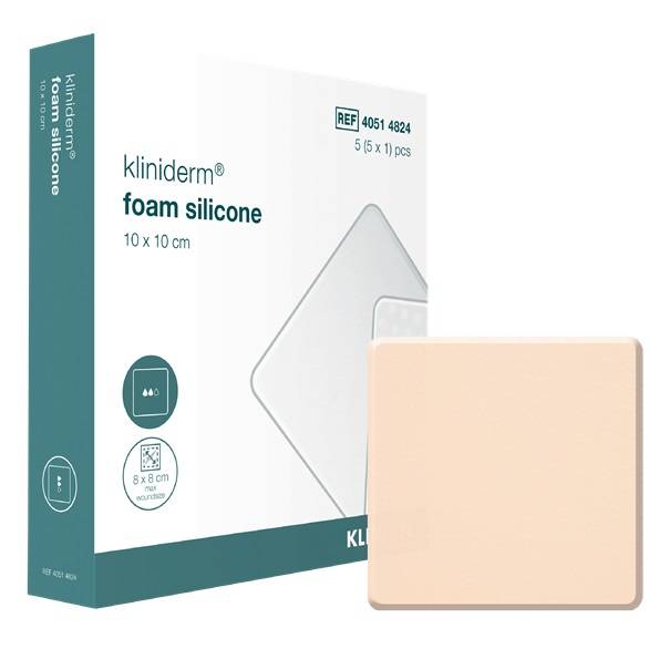 kliniderm foam silicone